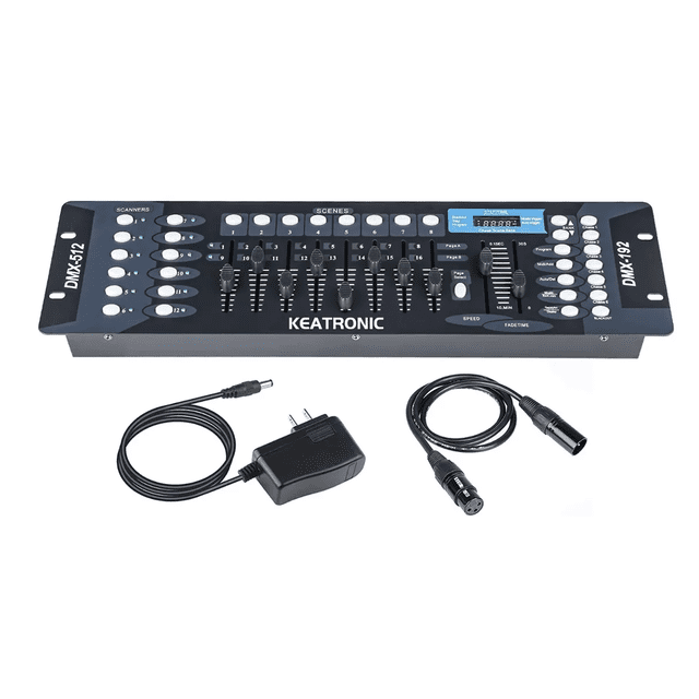 Controlador Dmx 192 Canales Luces Dj Consola 512 + Línea