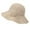 Beige, variant on Hfnxid Fishing Hat,Women's Solid Color Knitted Flowers Sun Hat Fisherman Hat Beach