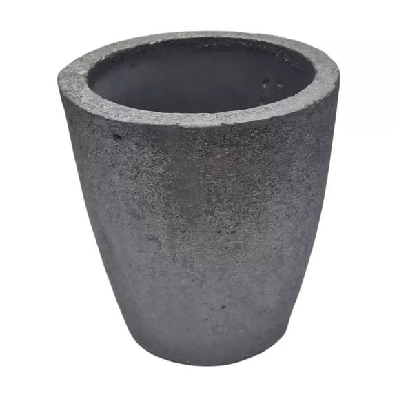 No 1.5 -2 KG Clay Graphite Foundry Crucible Melting Furnace Refining Gold Silver