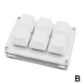 thumbnail image 1 of Custom USB Bluetooth Programmable Keypad - 4.1 Rechargeable Dual-Mode Mini Mechanical Keyboard for Gaming, Macros, Hotkeys, Full Key Customization, Automatic Switching, 120 Character Max, 1 of 8
