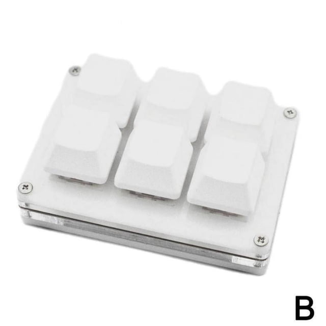 Custom USB Bluetooth Programmable Keypad - 4.1 Rechargeable Dual-Mode Mini Mechanical Keyboard for Gaming, Macros, Hotkeys, Full Key Customization, Automatic Switching, 120 Character Max