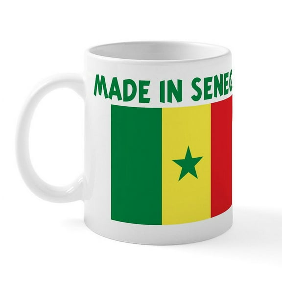 CafePress - MADE IN SENEGAL Mug - 11 oz Ceramic Mug - Novelty Coffee Tea Cup