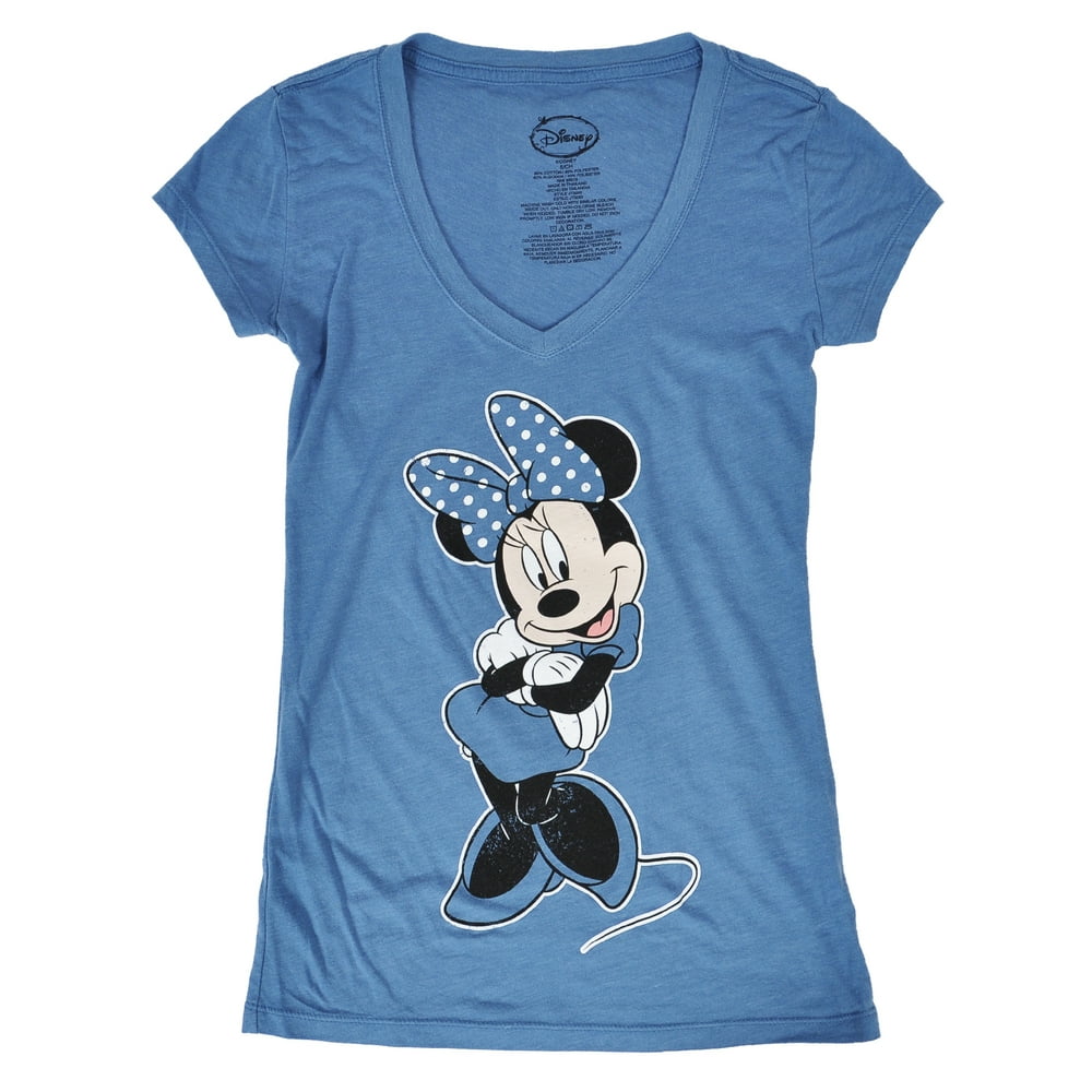 mickey mouse and minnie mouse shirt