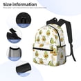thumbnail image 5 of Wukai Lovely Avocado Versatile Backpack:Spacious,Organized,Comfortable,Ideal for Travel and Everyday Use with Multiple Pockets and Padded Straps, 5 of 8
