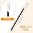 thumbnail image 3 of Lsupdaol 100 Pieces Foam Cleaning Swabs Sponge Tip Swabs Foam Tip Sticks for Inkjet Printer Print Head, Camera Lens, Optical Equipment 3.66 Inch(Black), 3 of 7