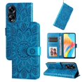thumbnail image 1 of Funda tipo cartera GANGXUN para OPPO A98 , diseño girasol, cuero PU, soporte, cierre magnético, tarjetero, 1 of 5