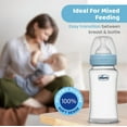 thumbnail image 4 of chicco Well-Being Glass Feeding Bottle (240ml, Medium Flow) (Blue), 4 of 4