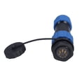 thumbnail image 3 of Conector de enchufe de aviación, enchufe de aviación IP68 Enchufe de aviación Materiales auxiliares eléctricos Rendimiento lleno de energía, 3 of 14