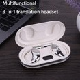 thumbnail image 4 of Smart Voice Translator Dispositivo traducción en tiempo real 3-In-1 AIA TRADUCTOR ARBUDS 144 Idioma Compatible con dientes 5.4 HIFI SONIDA PARA APRENDIZAJE VIAJES AZUL, 4 of 9