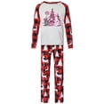 thumbnail image 4 of RKSTN Pyjamas de Noël Assortis pour Famille pour Femmes Hommes Couples Adultes Enfants, Hauts à Manches Longues à Col Rond+pantalons Longs Décontractés Doux Amples Grande Taille Ensemble de Pyjamas (Enfant), 4 of 4