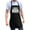 Black, variant on ApronMen, Funny Aprons For Men - Warning: Does Not Cook Well With Others - 100% Cotton with Pockets - Black