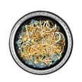 thumbnail image 1 of WIFKLSIIPG Nail Star Moon Jewelry Nail Sequin Jewelry Metal Star Cutout Moon Rhinestone Mix, 1 of 6