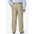 KingSize Men's Big & Tall Relaxed Fit WrinkleFree Expandable Waist