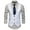 White, variant on Men's Suit Vest Business Formal Dress Waistcoat New Solid Suit Vest British Slim Fit Large Sweetheart Formal Vest Formal Wedding Waistcoat