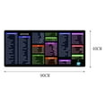 thumbnail image 3 of English Shortcut Keys Mouse Pad Office Thickened Keyboard And Desk Pad, 3 of 9