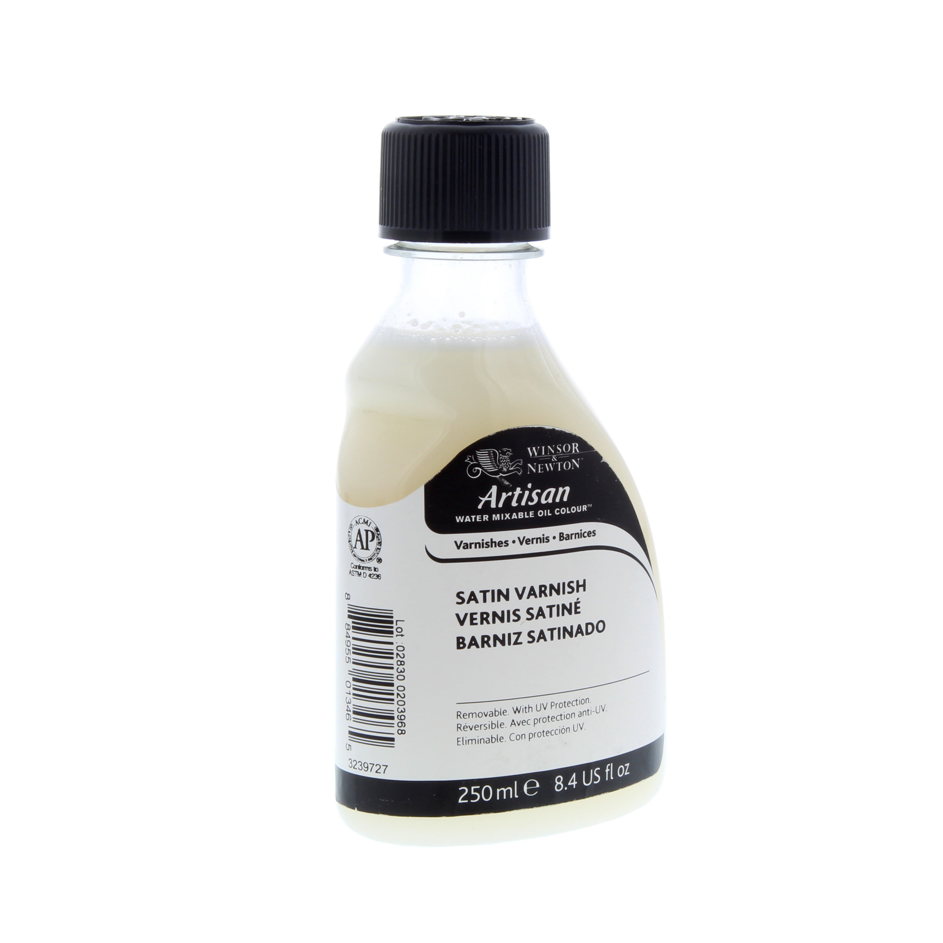Winsor & Newton Artisan Water Mixable Varnish, 250ml, Satin