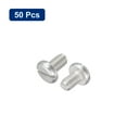 thumbnail image 3 of 304 Stainless Steel Machine Screws, 50 Pack M2.5x4mm Slotted Drive Pan Head Screw Bolts, 3 of 5