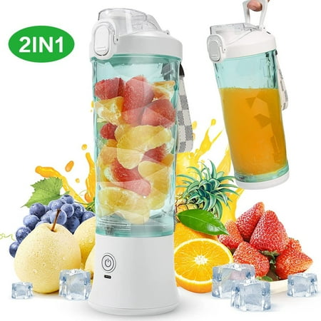 

Portable Blender Personal Size Blender for Shakes and Smoothies with 6 Blades Mini Blender 20 Oz for Kitchen Home Travel