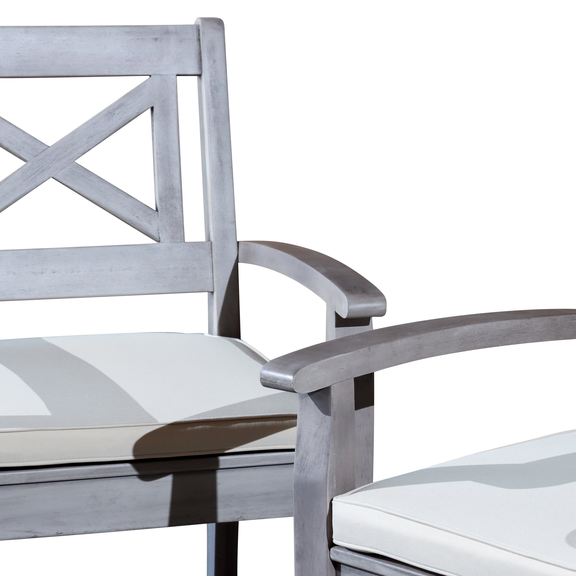 Dining Chairs Set of 2 - Outdoor Patio Seating for Garden, Backyard, Porch