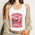 thumbnail image 3 of “Pregnant Girl Summer” Baby Reveal Tank Top – Cute Maternity Announcement Shirt for Expecting Moms, 3 of 6