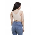 thumbnail image 2 of Women's Maternity Bra Slim Crop Top Lounge Wear by Lunarable, 2 of 3
