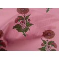 thumbnail image 4 of oneOone Cotton Poplin Pink Fabric Floral Block Sewing Craft Projects Fabric Prints By Yard 56 Inch Wide, 4 of 4