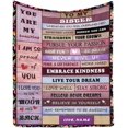 thumbnail image 1 of LHSHID Custom Blanket to My Sister Best sister blanket You are My Sunshine I'm So Proud of You Blanket Birthday Blanket for Women Girl Sister, 1 of 4