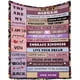 thumbnail image 1 of LHSHID Custom Blanket to My Sister Best sister blanket You are My Sunshine I'm So Proud of You Blanket Birthday Blanket for Women Girl Sister, 1 of 4