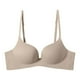 thumbnail image 1 of WILLBEST Brasier Invisible Mujer Sujetador Tipo Camiseta Omen Con Push-Up, Acolchado, Sin Aros, Sin Costuras, Cómodo Y De Copa Suave., 1 of 3