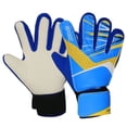 thumbnail image 1 of CSChome Football Gloves 1 Pair Goalkeeper Breathable Resistant Non-slip Texture Football Training Goalie Kids, 1 of 7