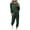Army Green, variant on Lindreshi Loungewear Sets for Women 2 Piece Women Two-Piece Sets Solid Long Sleeve Tops Casual Pants Sweatsuit