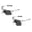 Blue 2PCS, variant on UV400 Photochromic Polarized Safety Glasses Impact Resistant Outdoor Sports Work Eyewear For Men Women Auto Tint Lenses (Gray)