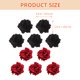 thumbnail image 5 of 10 piezas de pinzas para el pelo con forma de rosa, para playa, para novias y bodas., 5 of 6