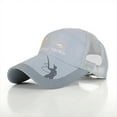 thumbnail image 3 of Opolski Men Fashion Outdoor Sun Tackle Mesh Baseball Cap Fishing Hat, 3 of 6