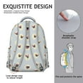 thumbnail image 4 of Coop Cluck Chicken Backpack for Student Cute Cartoon Hen Egg Chick Print Rustic Farm Animal Pattern Bookbag for Student, 4 of 6