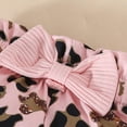 thumbnail image 6 of masbird Newborn Baby Girl Clothes Little Sister Outfit Long Sleeves Romper Pants Baby Clothes for Girls 0 3 6 12 18 24 Months,Pink,6-9 M, 6 of 7