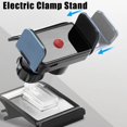 thumbnail image 4 of Car Mobile Phone Holder For 4.0-7.2 Inch Phone Stand Solar Electric Automatic Clips Automotive Accessories For Tesla Model 3 Y, 4 of 5