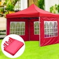 thumbnail image 3 of Toldo versátil de 3x2 m para SUV, vehículos recreativos, campamentos en automóviles, remolques y viajes por tierra, toldo liviano para camiones, lona rojo, 3 of 8