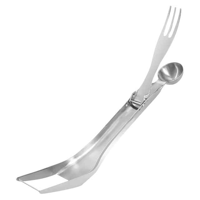 HBFAGFB Watermelon Fork Cutter Stainless Steel Portable Tableware for Home Party Camping Clear