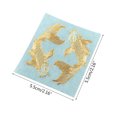 thumbnail image 4 of 2Pcs/Pair Golden Carp Fish Epoxy Resin Mold Material Metal Sticker DIY Handmade Jewelry Fillings Decal Tattoo Accessories for Phone Case Making, 4 of 4