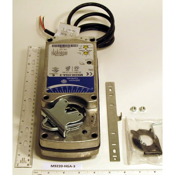 Johnson Controls M9220-HGA-3 24V Damper Actuator 20 Nm Sr Replaces M9216-Hga-2 Used With A Damper