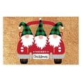 thumbnail image 2 of Christmas Door Mat Cartoon Gnome Floor Mat Hallway Kitchen Foot Mat Soft Carpet, 2 of 2