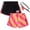 Black/Yellow, variant on dELiA*s Girls Athletic Shorts Breathable Running Dolphin Shorts with Waist Bag 2 Pack