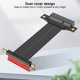 thumbnail image 5 of Cable elevador PCI-E 4X a extensión PCIE 4 0 10cm con conector chapado en oro para tarjeta gráfica, 5 of 9