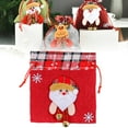 thumbnail image 2 of Gnwei Christmas Decorations - Christmas Gift Bags with Drawstrings Xmas Reusable Goody Bags for Christmas Party Favor Wrapping Supplies Bulk Holiday Party Decor, 2 of 9