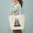 thumbnail image 3 of CafePress - Barcelona: Sagrada Familia Tote Bag - Unisex Canvas Tote Bag, Beige, 1-Piece, 3 of 7