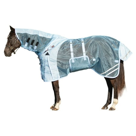 Schneiders Mosquito Mesh II Fly Sheet | Attached Neck VTEK Bellyband | Blue | 68