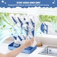 thumbnail image 3 of Estante para secar biberones Dayacoco Space Saving Blue, 3 of 7