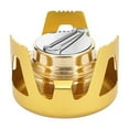 thumbnail image 2 of LJNYFDC Réchaud de Pique-Nique Mini Réchaud Extérieur avec Support Couvercle Réglable Pliable Poignée Coupe-Vent Camping Randonnée Brûleur Fourneau, 2 of 6
