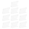 thumbnail image 6 of HONMEET 10Pcs Transparent Acrylic Literature Holder for Store Price Display, 6 of 8
